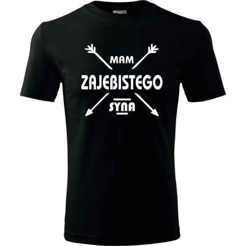 Męska koszulka - Mam zajebistego syna