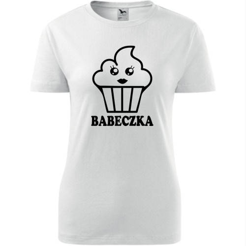 damska koszulka - babeczka