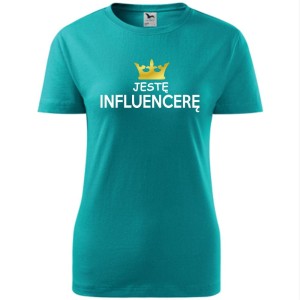 damska koszulka taliowana - jestę influencerę