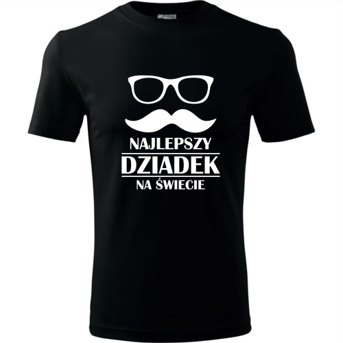 Męska koszulka - Najlepszy dziadek na calutkim świecie
