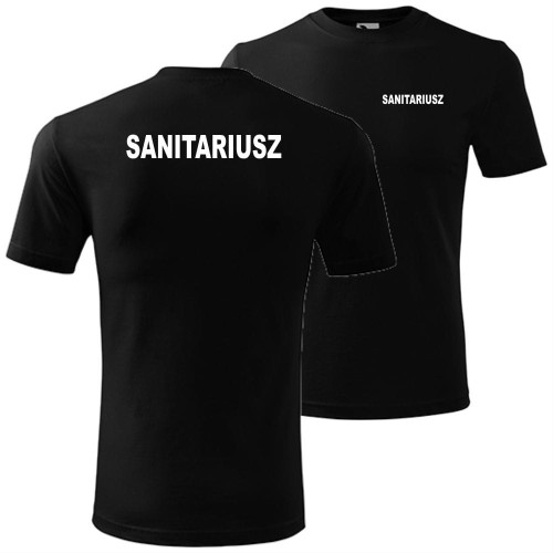 męska koszulka - sanitariusz