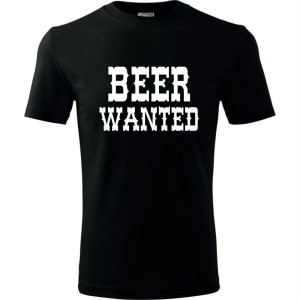 Męska koszulka - Beer wanted