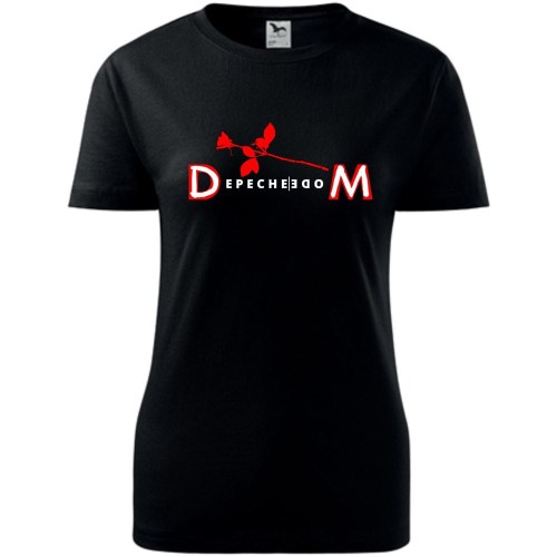 damska koszulka taliowana - depeche mode 04 róża enjoy the silence  różna t-shirt dm violator