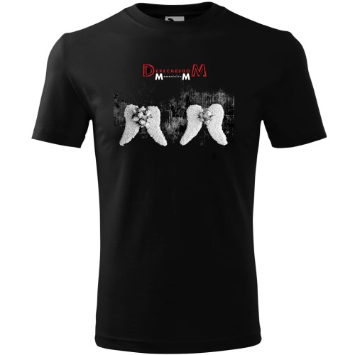 męska koszulka - Depeche Mode DM Memento Mori, nadruk jak okładka płata CD 2023 nowa - kolor czarny t-shirt, TopKoszulki.pl®