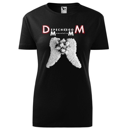 Damska koszulka taliowana - Depeche Mode DM Memento Mori - kolor czarny t-shirt XS, S, M, L, XL, XXL, TopKoszulki.pl®