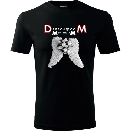 Męska koszulka - Depeche Mode DM Memento Mori - kolor czarny t-shirt, rozmiary od S, M, L, XL, XXL, XXXL, XXXXL TopKoszulki.pl®