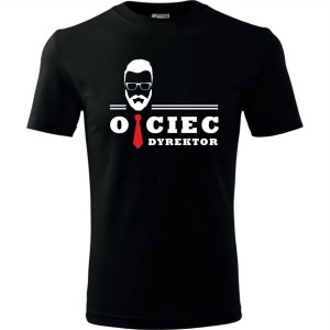 męska koszulka - ojciec dyrektor prezent na dzień taty