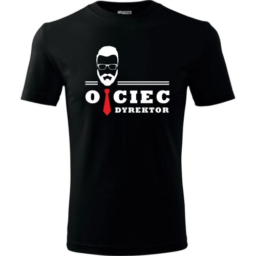 męska koszulka - ojciec dyrektor prezent na dzień taty