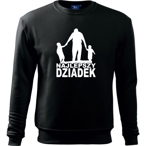 Męska bluza klasyczna - Najlepszy dziadek