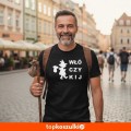 Męska koszulka Turystyczna - Włóczykij.