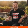 męska koszulka - roboty nie przerobisz, whisky nie przepijesz, kobiety nie zrozumiesz.