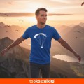 Męska koszulka dla Paralotniarza - Lot 01 Lotniarz.
