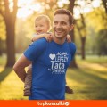 Męska koszulka - Najlepszy tata na świecie 07 - wyjątkowa koszulka t-shirt oryginalny.