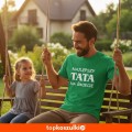 Męska koszulka - Najlepszy tata na świecie - dla taty na urodziny, dzień ojca, prezent.