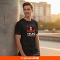 męska koszulka - nie jestem leniwy, jestem energooszczędny.