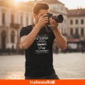 męska koszulka - fotograf wersja limitowana 100% pasji 1000% zaangażowania.