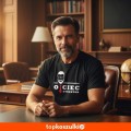 męska koszulka - ojciec dyrektor prezent na dzień taty.