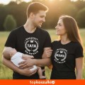 zestaw koszulek damska i męska - najlepsza mama i najlepszy tata na świecie 05