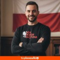 Męska bluza klasyczna - Bóg Honor Ojczyzna.
