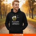 męska bluza z kapturem - bzykanie odmładza.