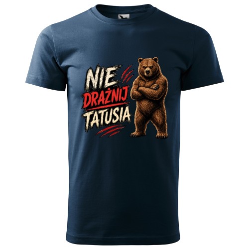 męska koszulka - Nie drażnij tatusia