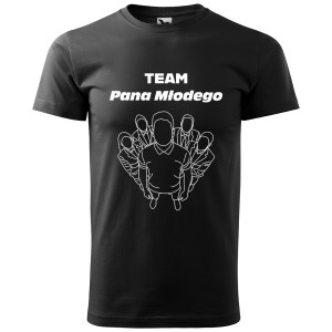 męska koszulka -Team Pana Młodego 1