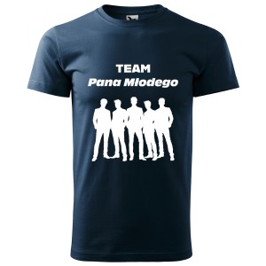 męska koszulka -Team Pana Młodego 2