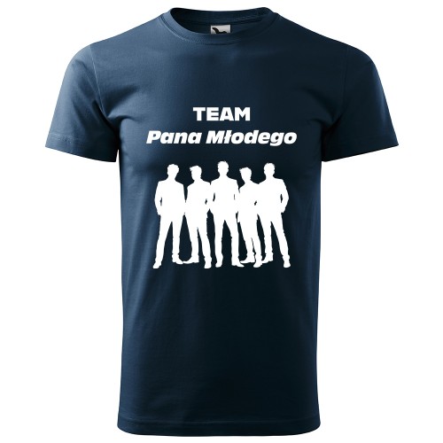 męska koszulka -Team Pana Młodego 2