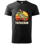 Tatozaur - Męska Koszulka - Dzień Chłopaka 