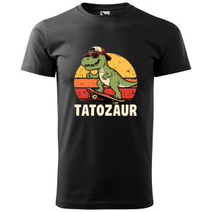 Tatozaur - Męska Koszulka - Dzień Chłopaka 