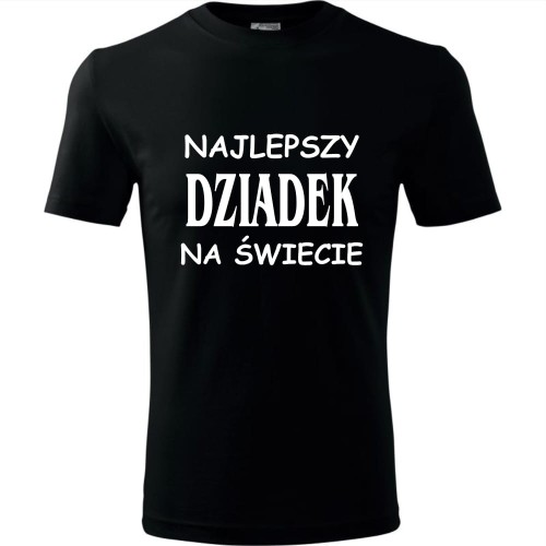 Męska koszulka - Najlepszy dziadek na świecie