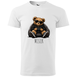 Misiek - Męska Koszulka - Dzień Chłopaka  