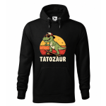 Tatozaur - Męska Bluza z Kapturem - Dzień Chłopaka