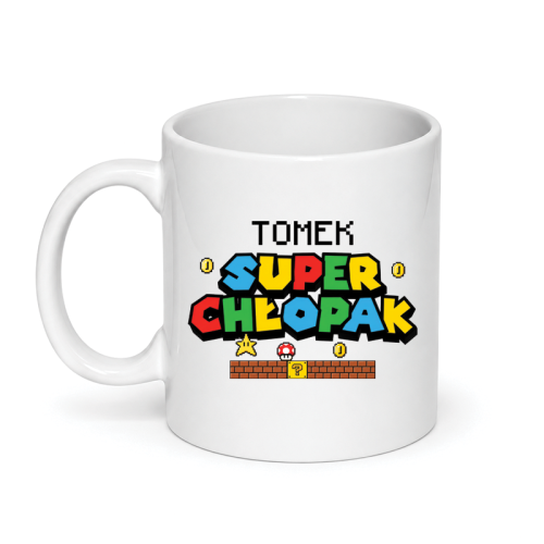 Super Chłopak - Kubek - Dzień Chłopaka  
