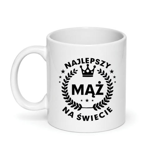 Najlepszy Mąż Na Świecie - Kubek - Dzień Chłopaka