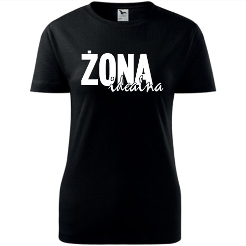 Damska koszulka - Żona idealna