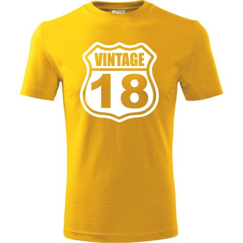 Męska koszulka - vintage 18