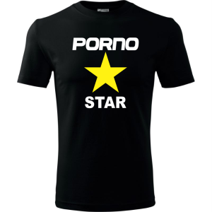 Męska koszulka - Porno Star  t-shirt HIT