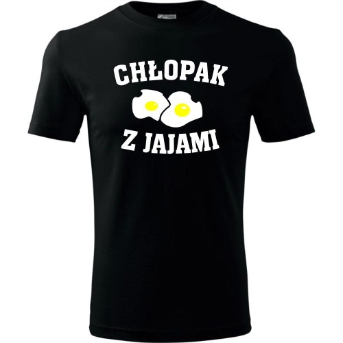 Męska koszulka - Chłopak z jajami