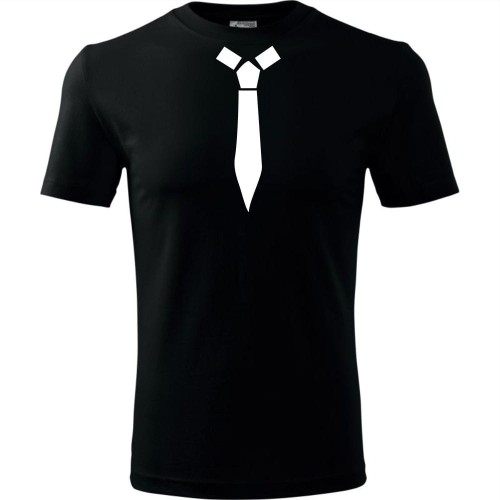 Męska koszulka - Krawat