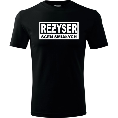 Męska koszulka - Reżyser scen śmiałych