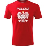 Męska koszulka - Polska 02