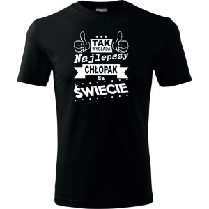 Męska koszulka - Tak wygląda najlepszy Chłopak