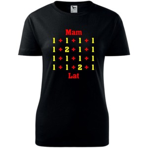 Damska koszulka - mam 18 lat