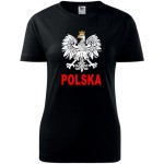 Damska koszulka taliowana - Polska 03