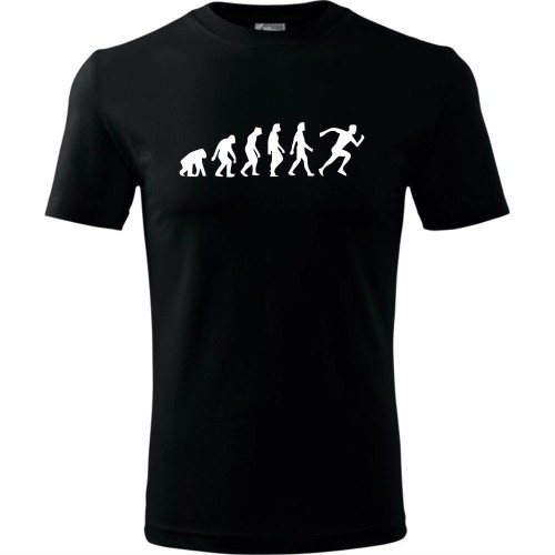 Męska koszulka dla Biegacza - Bieg 01 ewolucja