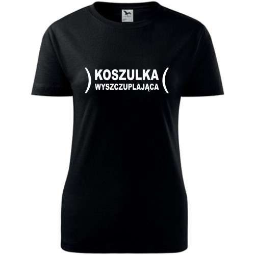 Damska koszulka - Koszulka wyszczuplająca