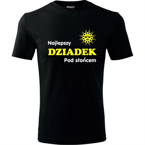 Męska koszulka - Najlepszy dziadek pod słońcem