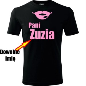 Dziecięca koszulka - Pani + Twoje imię