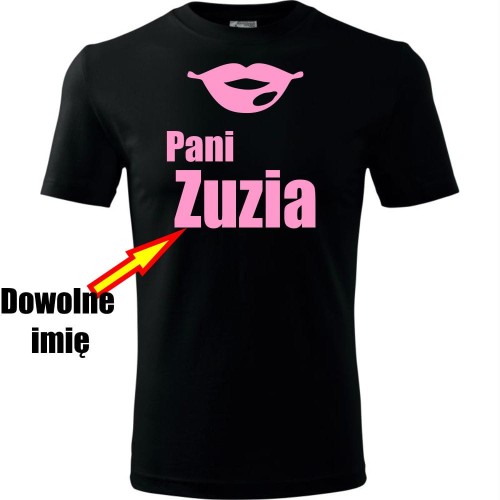 Dziecięca koszulka - Pani + Twoje imię